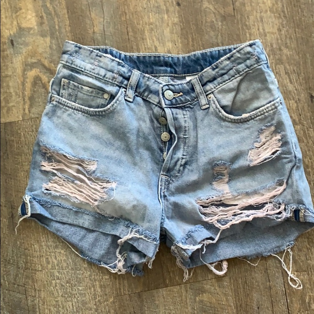 H&M denim shorts